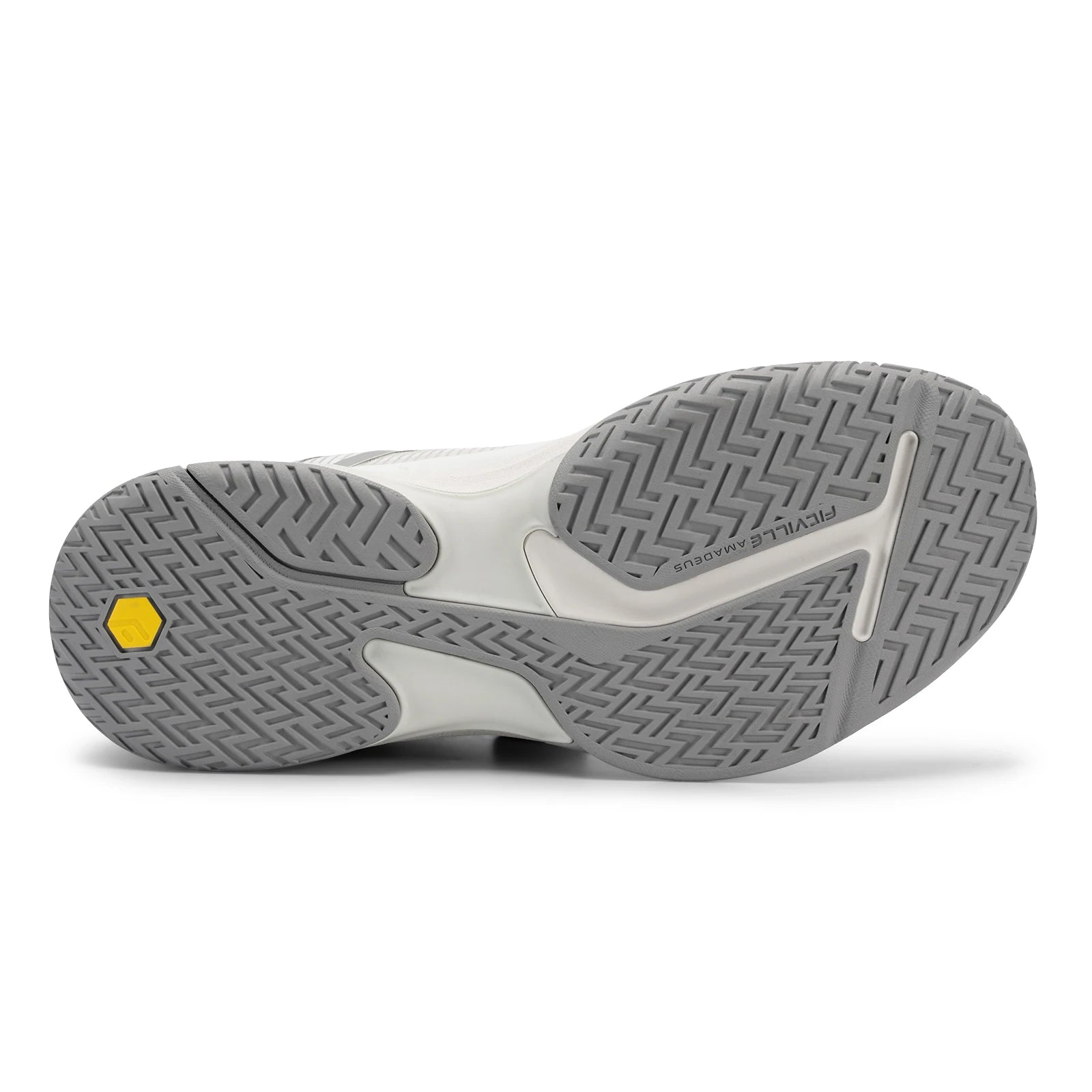 Men's Wide Pickleball And Full Court Tennis Sneakers with Arch Support - Lightweight Non-Slip Sports Shoe