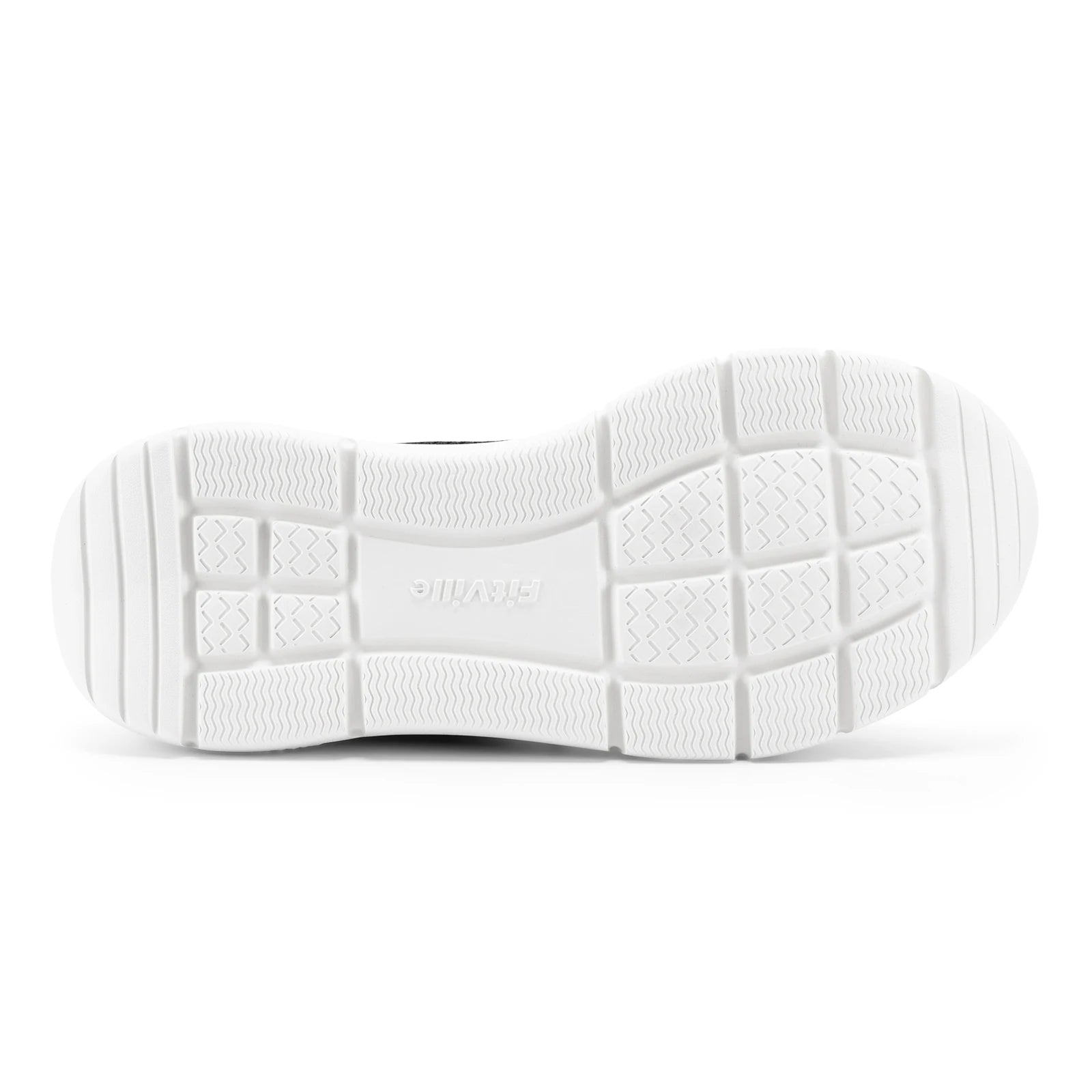 Hardloopschoenen met dikke zool voor heren, schokabsorberende rebound, lichtgewicht voor gezwollen voeten, brede schoenen met voetboogondersteuning