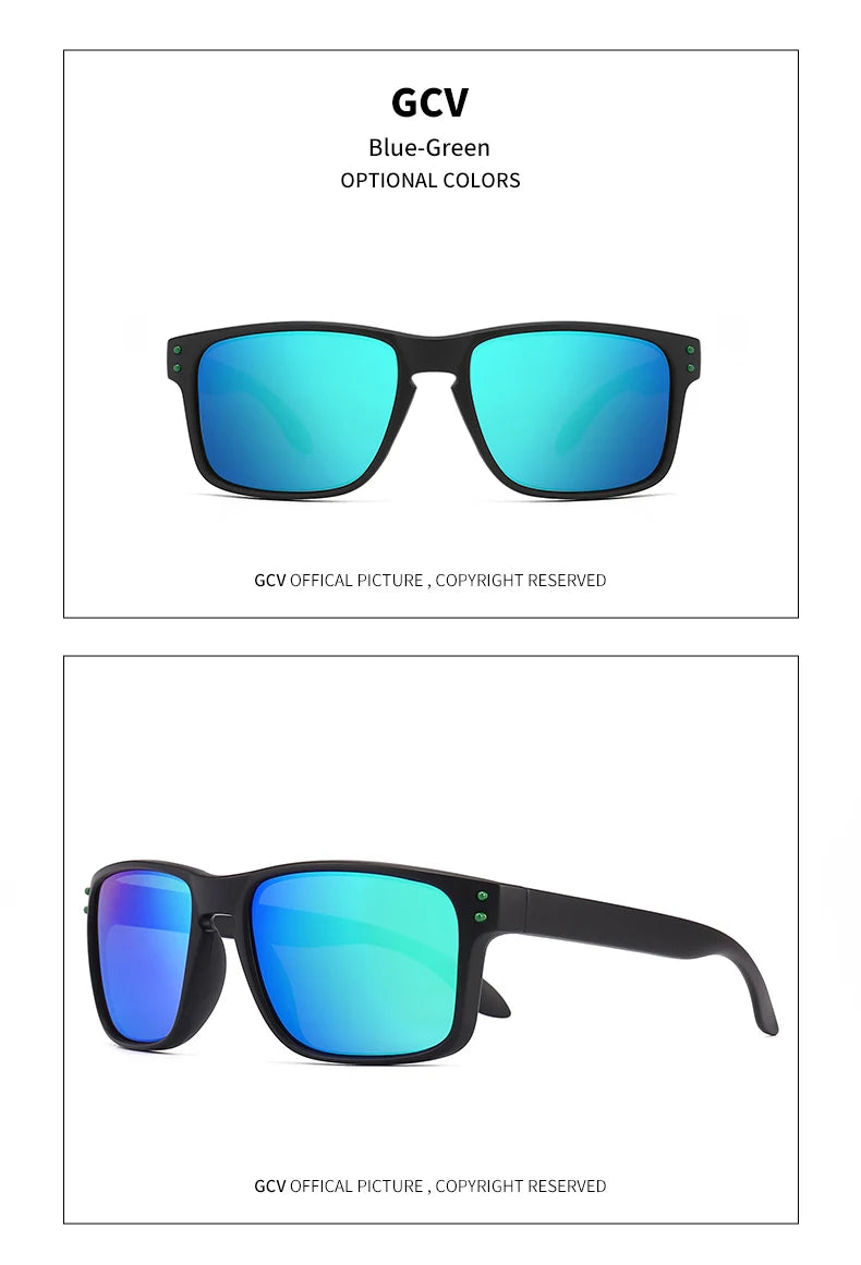 Fashion Wrap Frame Sunglasses UV400 Polarized Unisex Classic Pattern Decorative Goggles for Men And Women