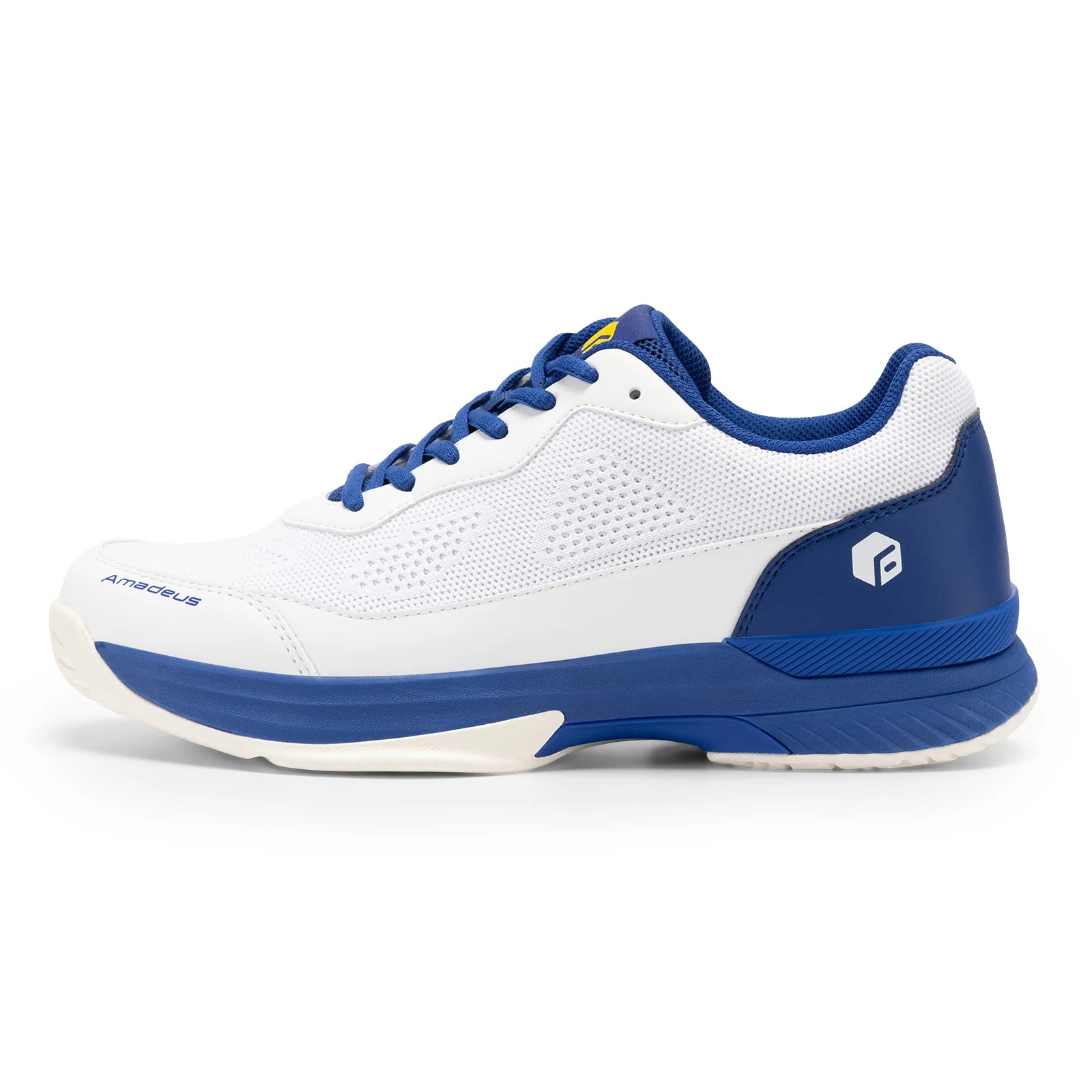 Men's Wide Width And Breathable Non-Slip Professional Tennis Shoes With Arch Support - Training Sneakers For Racquet Sport