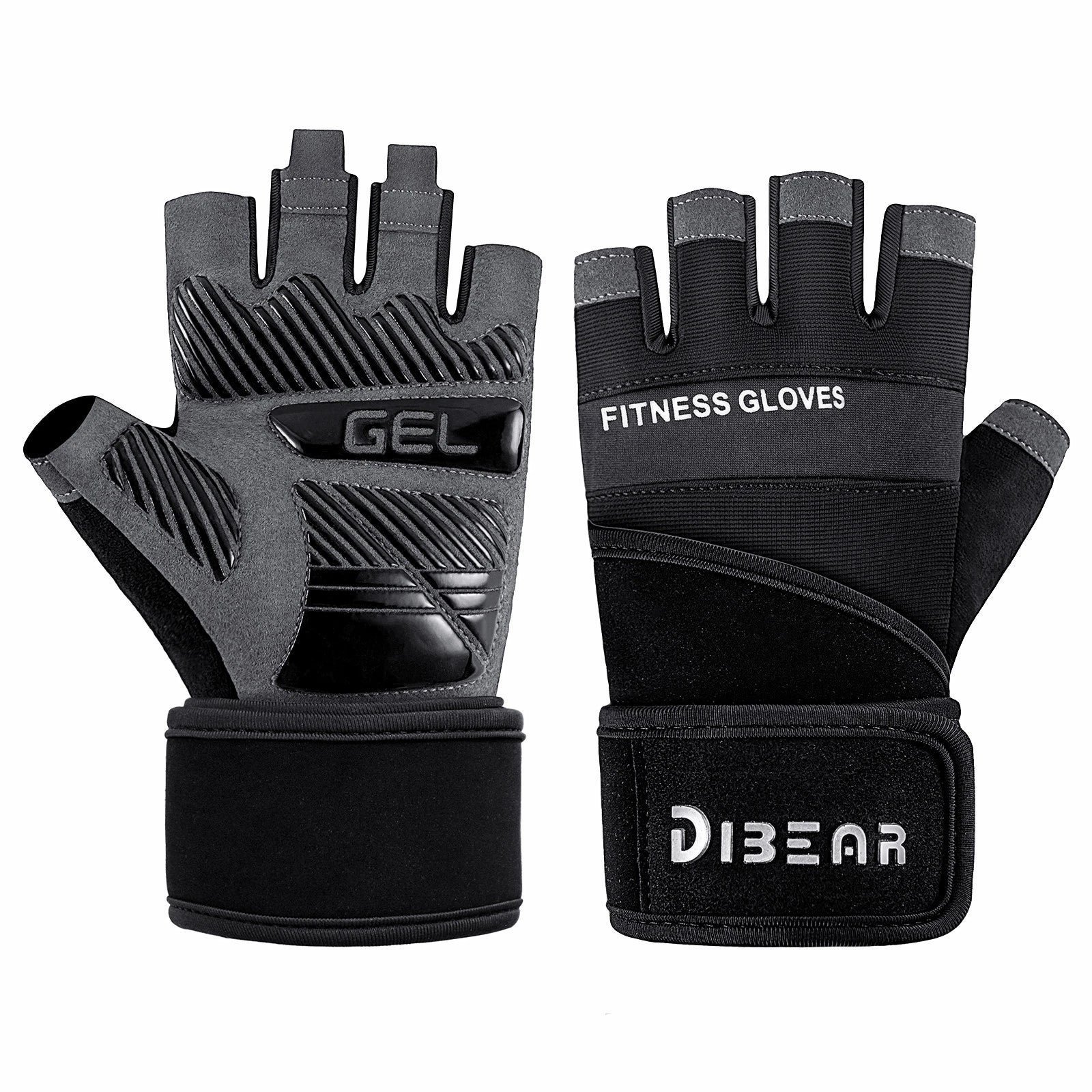 Anti-Slip Gym Gloves For Firm Grip on Bodybuilding And Weightlifting Equipment -  Suitable For Dumbbell Trainings, CrossFit Pull Ups & Workout Exercises