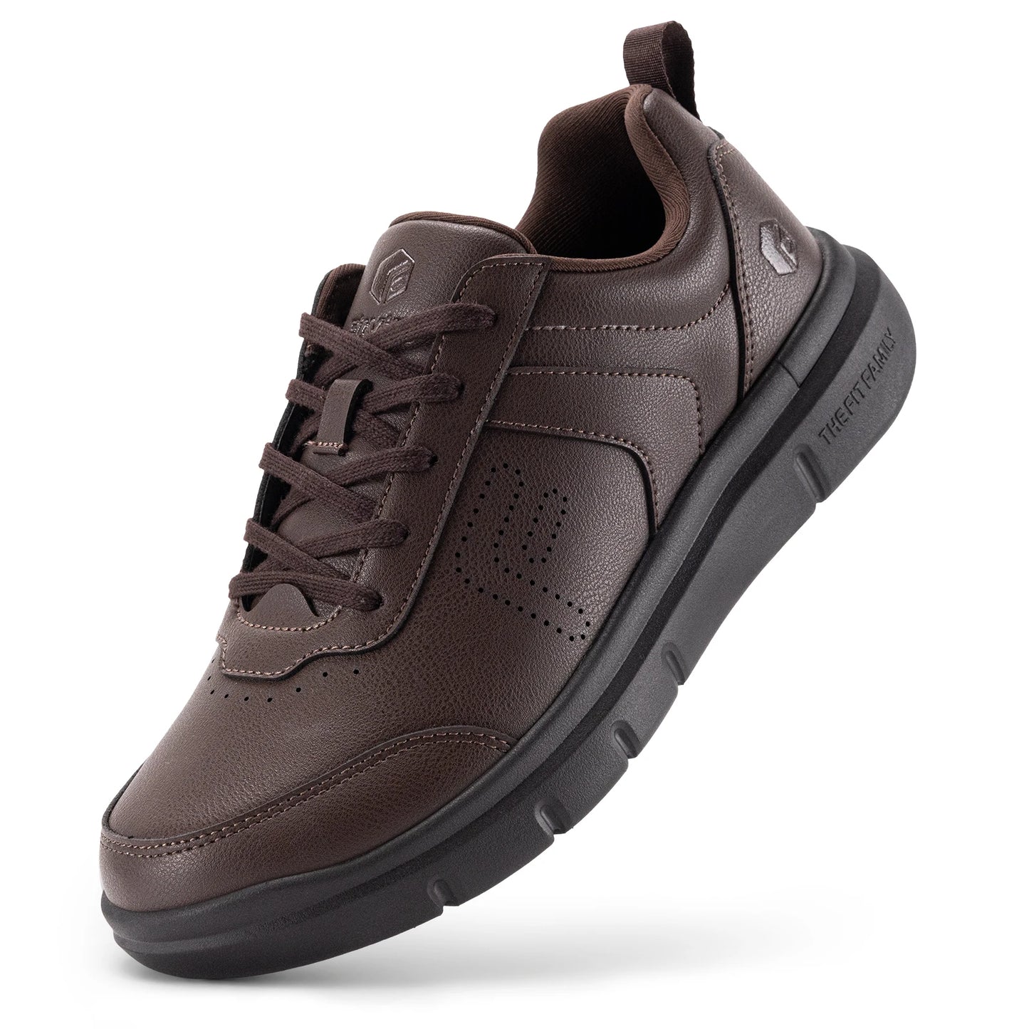 Wide Version Men's Leather Shoes Walking Shoes Oxford Shoes For Formal Business Shoe Comfortable All Day Wear