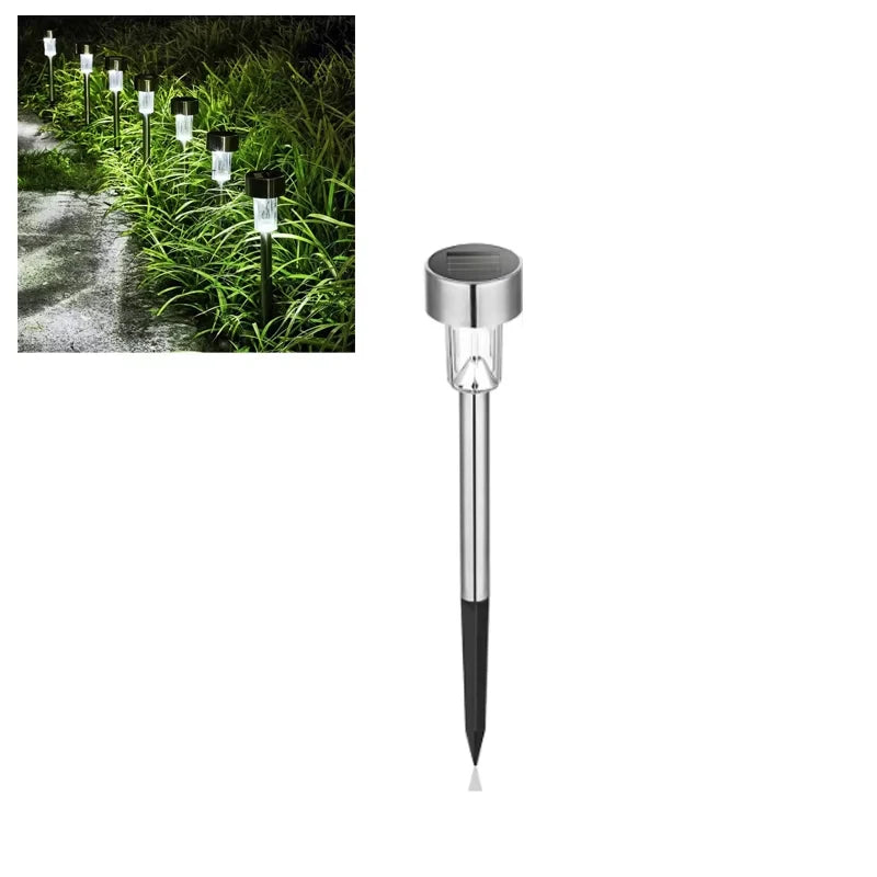 Outdoor Solar Lights Garden Lights Solar Powered Lamp Lantern Waterproof Landscape Lighting Pathway Yard Lawn Garden Decoration