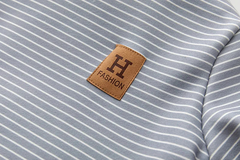 New Winter Kids Undershirts Children Cute Stripe Bottoming Shirt Girls Boys Half High Collar Warm Top 2-10T Unisex