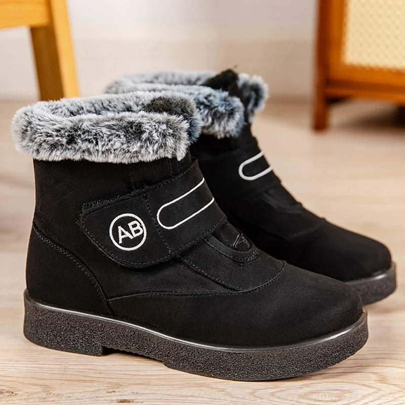 Women's Boots Snow Plus Size Shoes Woman Platform Woman Shoes Lightweight Mid High Boots Fashion Boots For Women Botas Mujer