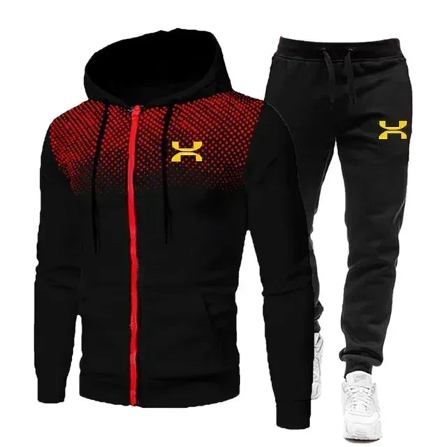 Winter Tracksuit Set – Hoodie & Jogger Sportswear for Gym, Running & Fitness Training For Men & Women