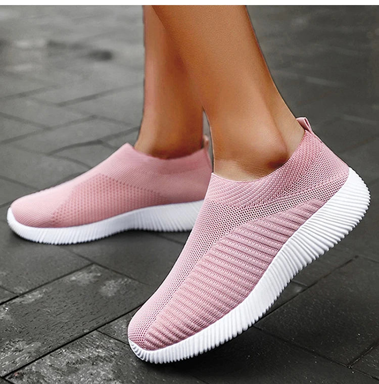 Women Sneakers Fashion Outdoor Woman Shoes Walking Sneaker Women Slip On Sock Shoes Platform Women's Sneaker Zapatos De Mujer