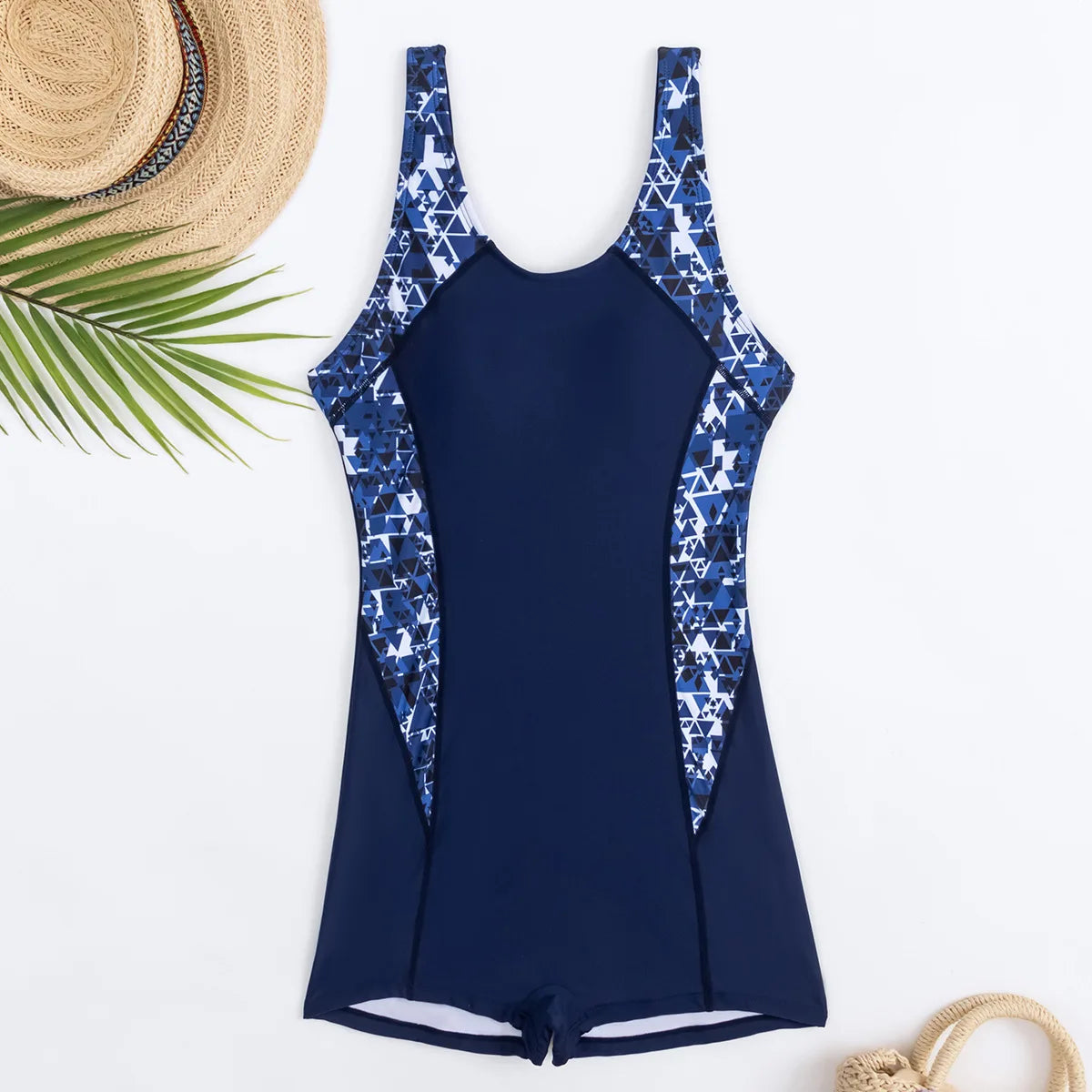 Women’s Black One-Piece Swimsuit – Sexy Slim Fit Sports Swimwear for Beach, Pool & Summer Vacation