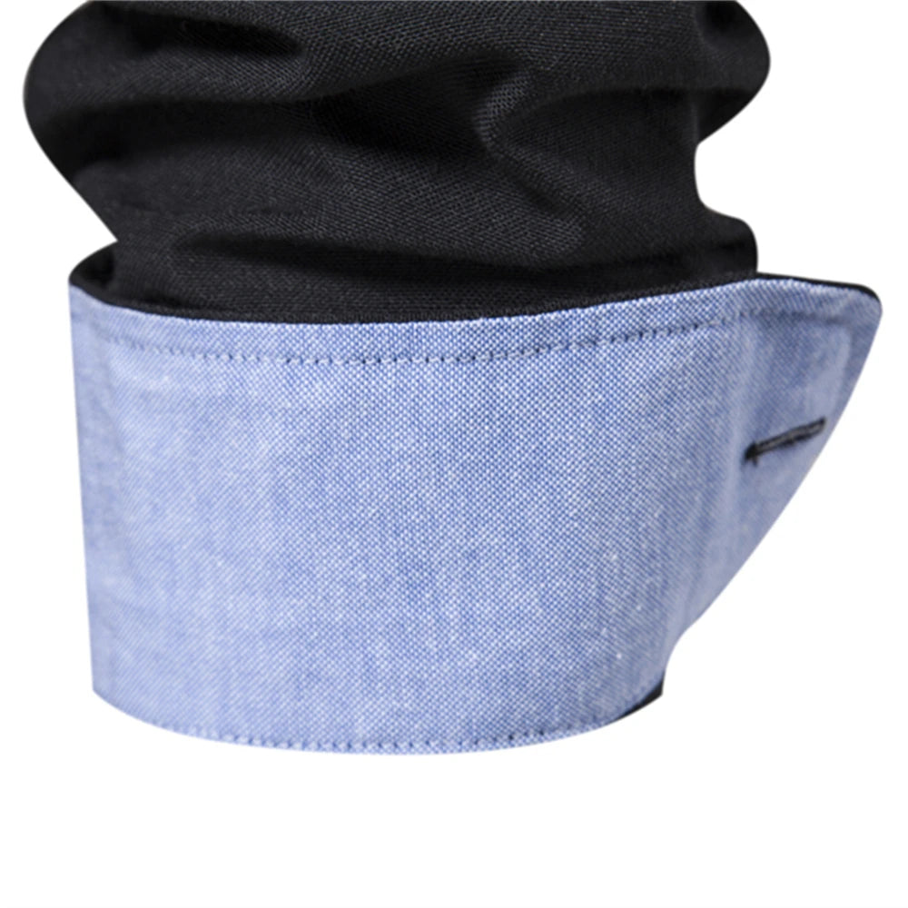 2023 New Autumn Cotton Men's Oxford Shirt Long Sleeve Button Down Social Business Casual Shirts for Men