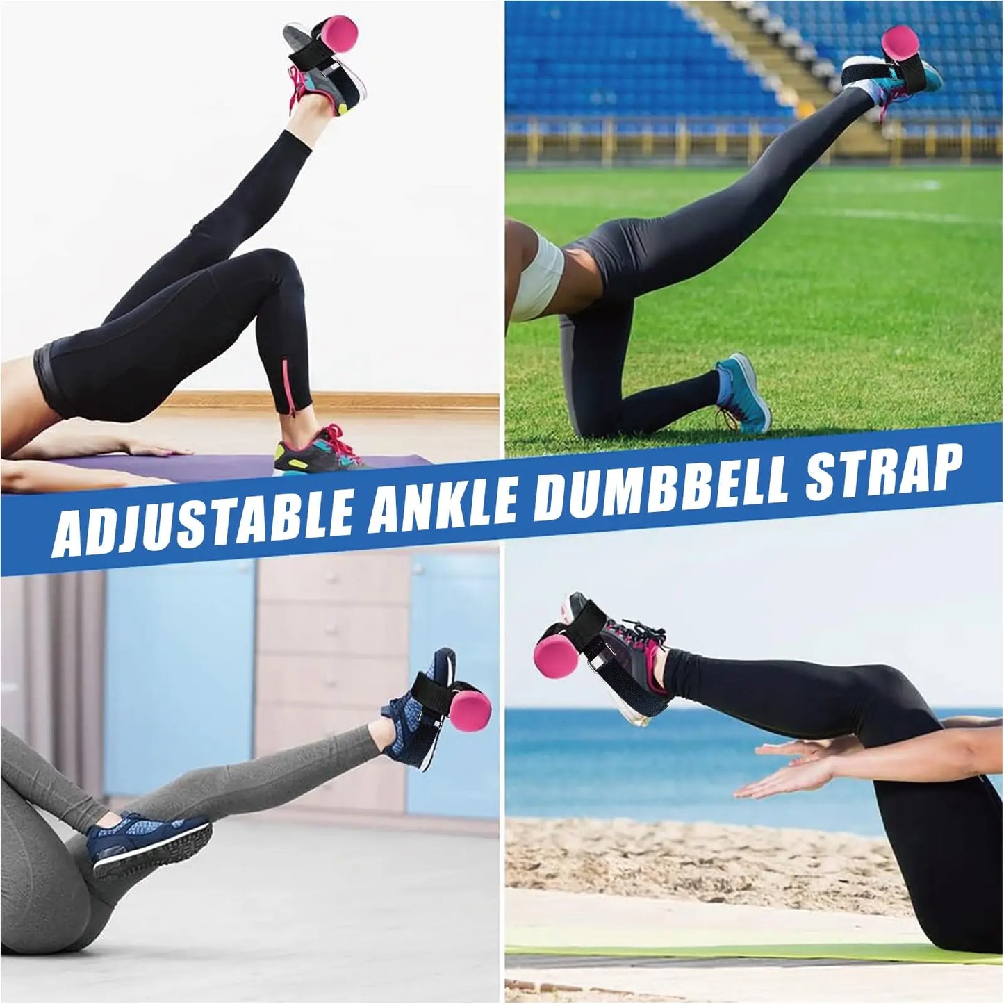 1/2 stuks Tibialis Trainer Halter Voetband Verstelbare Enkelgewichten Band Beenspieren Krachttraining Training