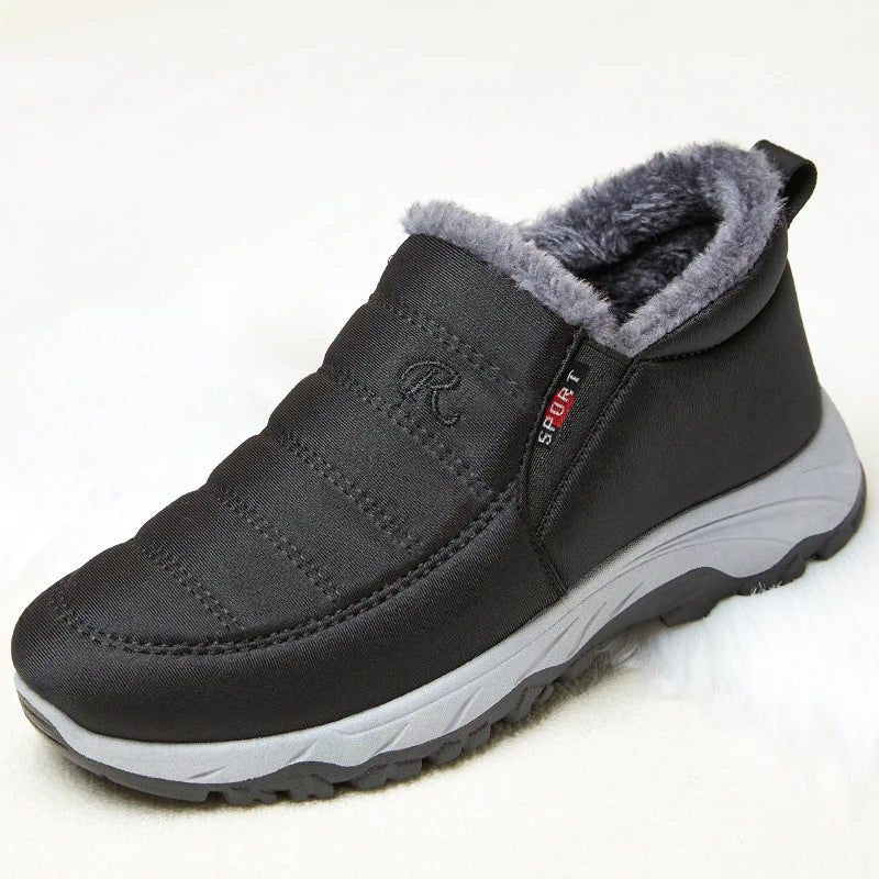 Women Boots Snow Platform Plush Women Shoes Slip On Boots For Unisex Shoes Fashion Ankle Boots Casual Punk Botas Mujer Winter