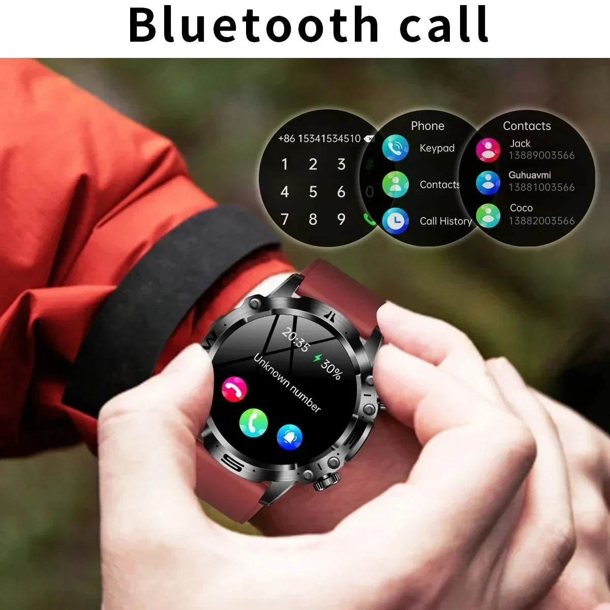 2025 Nieuwe Smart Watch Monitoring Bloeddruk Urinezuur ECG + PPG Fitness Tracker Klok Bluetooth Call Health Smartwatch Voor Mannen