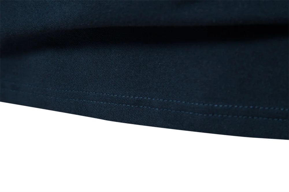 Men's Polo Shirts Cotton Short Sleeve Striped Contrast Colour Polo Shirts for Men Brand High Quality Social Polos Male