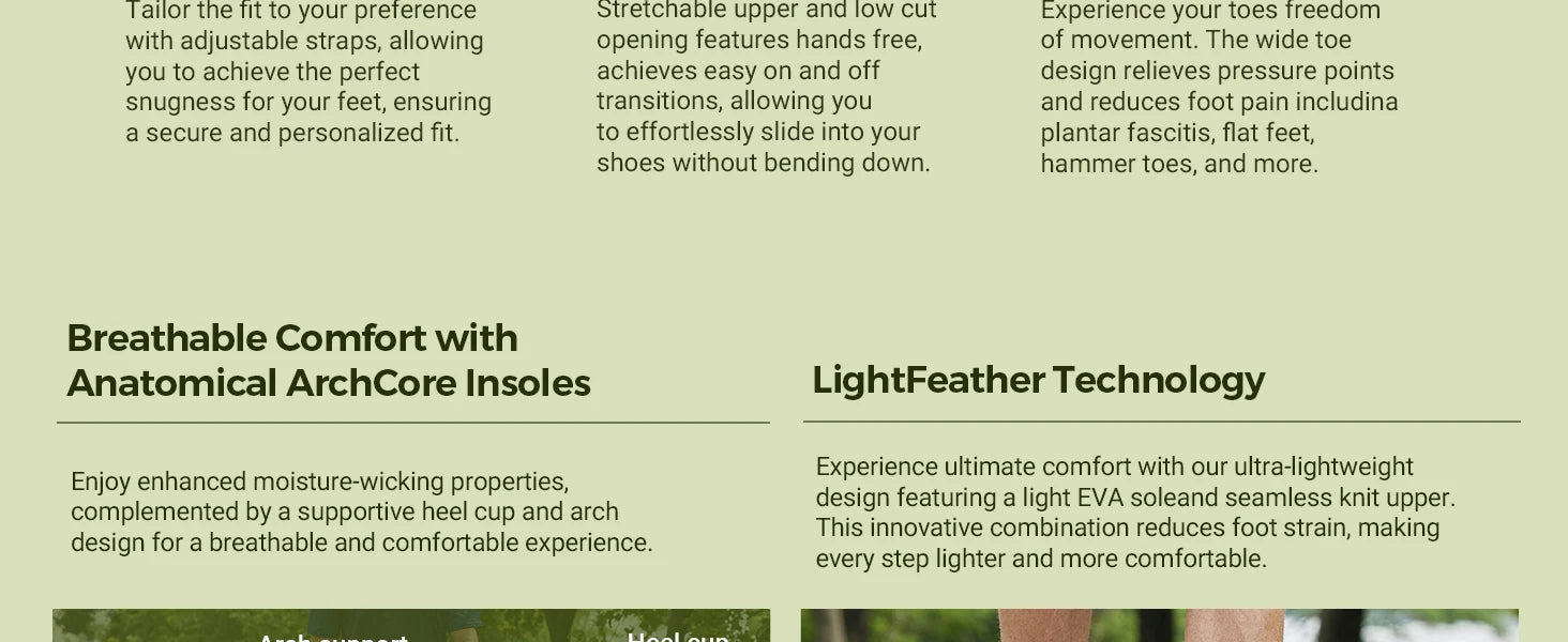 Heren sportschoenen, brede 2e, handsfree wandelschoenen, outdoor fitness, hardlopen, lichtgewicht, ademend, met boogondersteuning