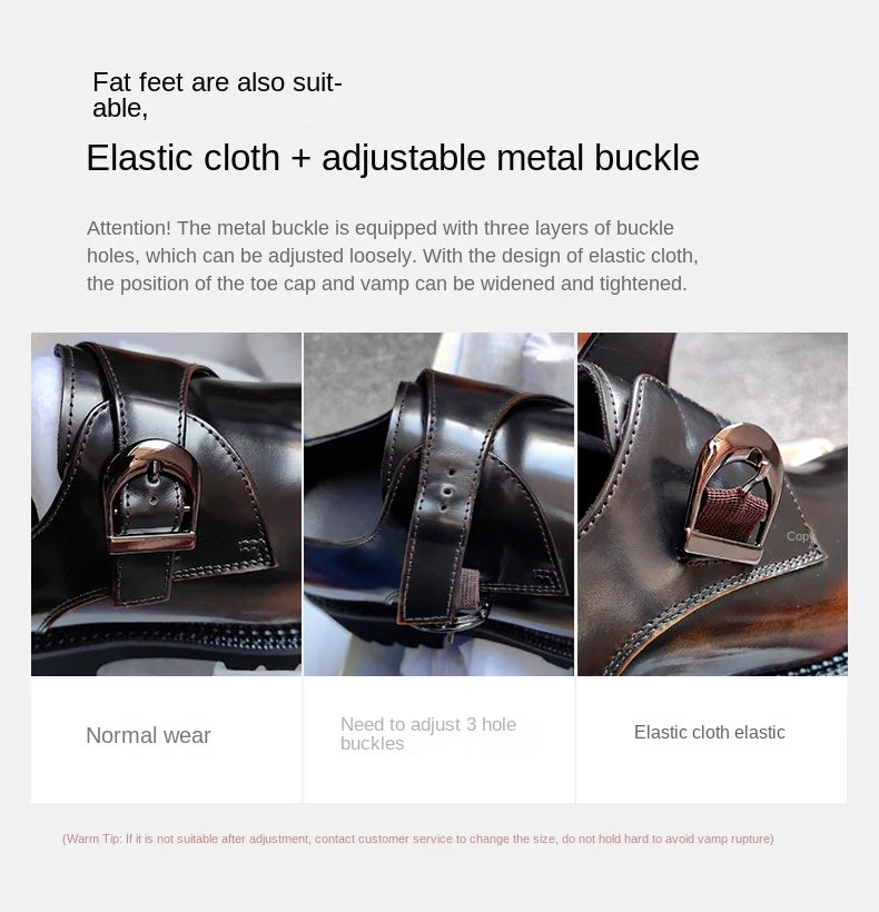 British casual leather shoes genuine leather formal business men shoes thick soled Oxford shoes patent leather Derby shoes