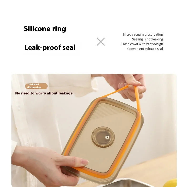 304 SS Airtight Leakproof Containers, BPA-Free - Fridge/Freezer/Microwave Safe, Stackable - Home/Kitchen Lunch Box Fruits/Meals