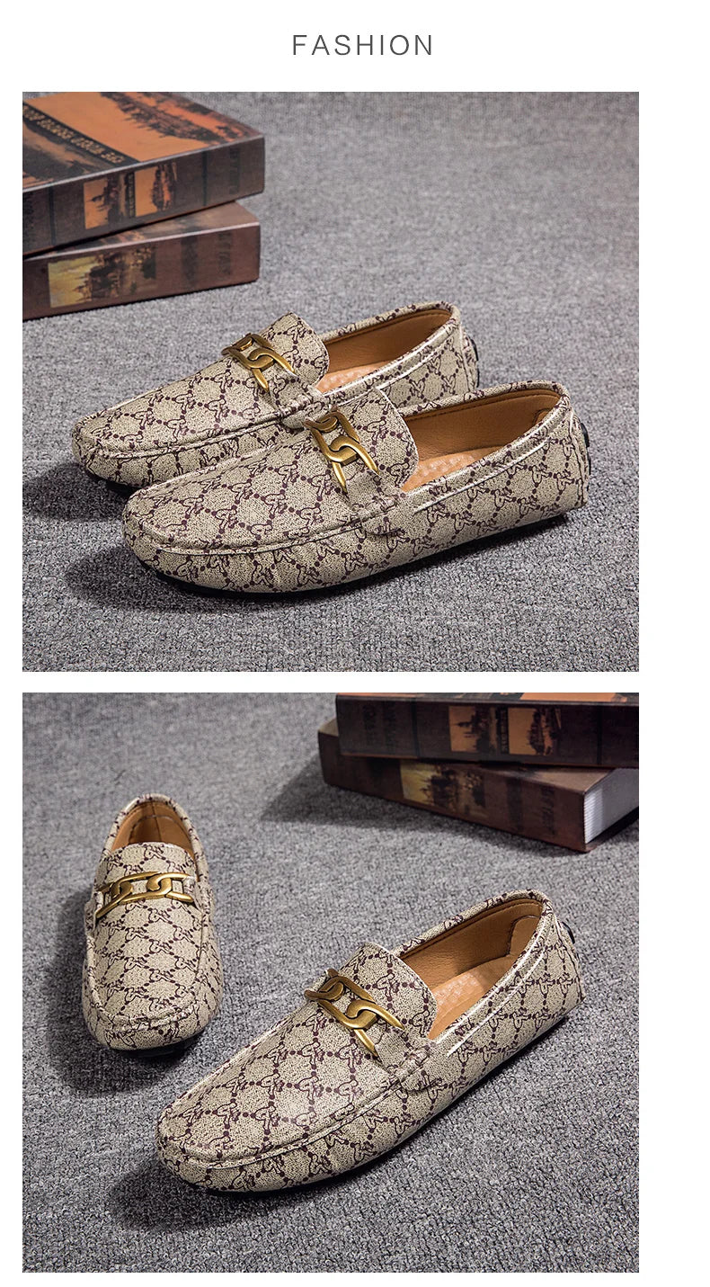 Khaki Men Dress Shoes Light Weight Mens Outdoor Walking Casual Shoes Large Size Male Formal Party Wedding Dress Loafers