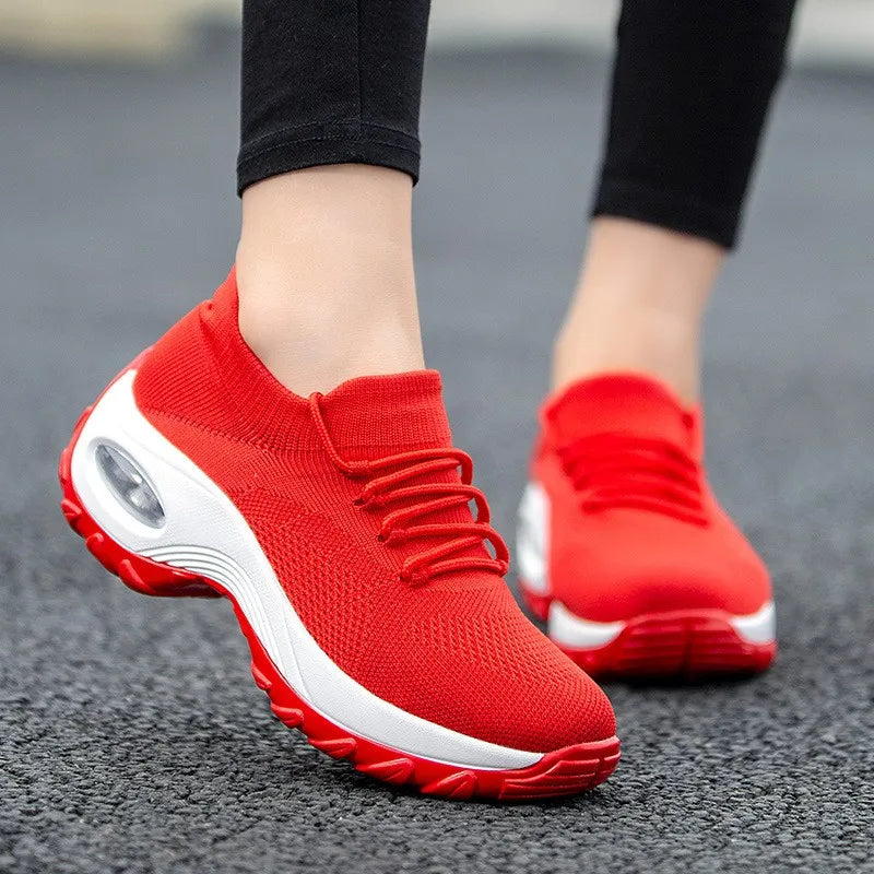 Women's Sneaker Fashion Comfortable Shoes Women Flat Sneaker Women Casual Shoes Slip On Plus Size Sneaker Woman Zapatos De Mujer