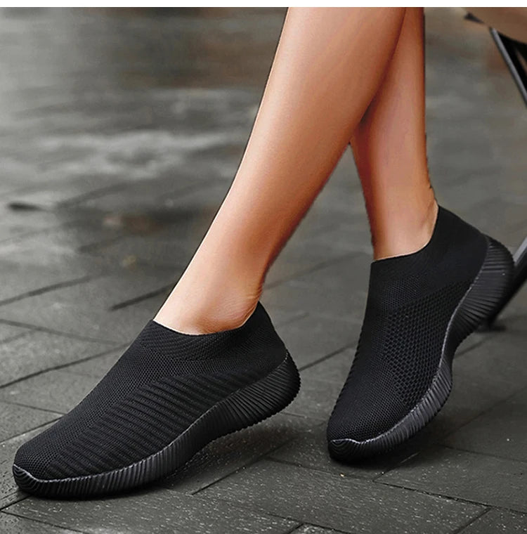Women Sneakers Fashion Outdoor Woman Shoes Walking Sneaker Women Slip On Sock Shoes Platform Women's Sneaker Zapatos De Mujer