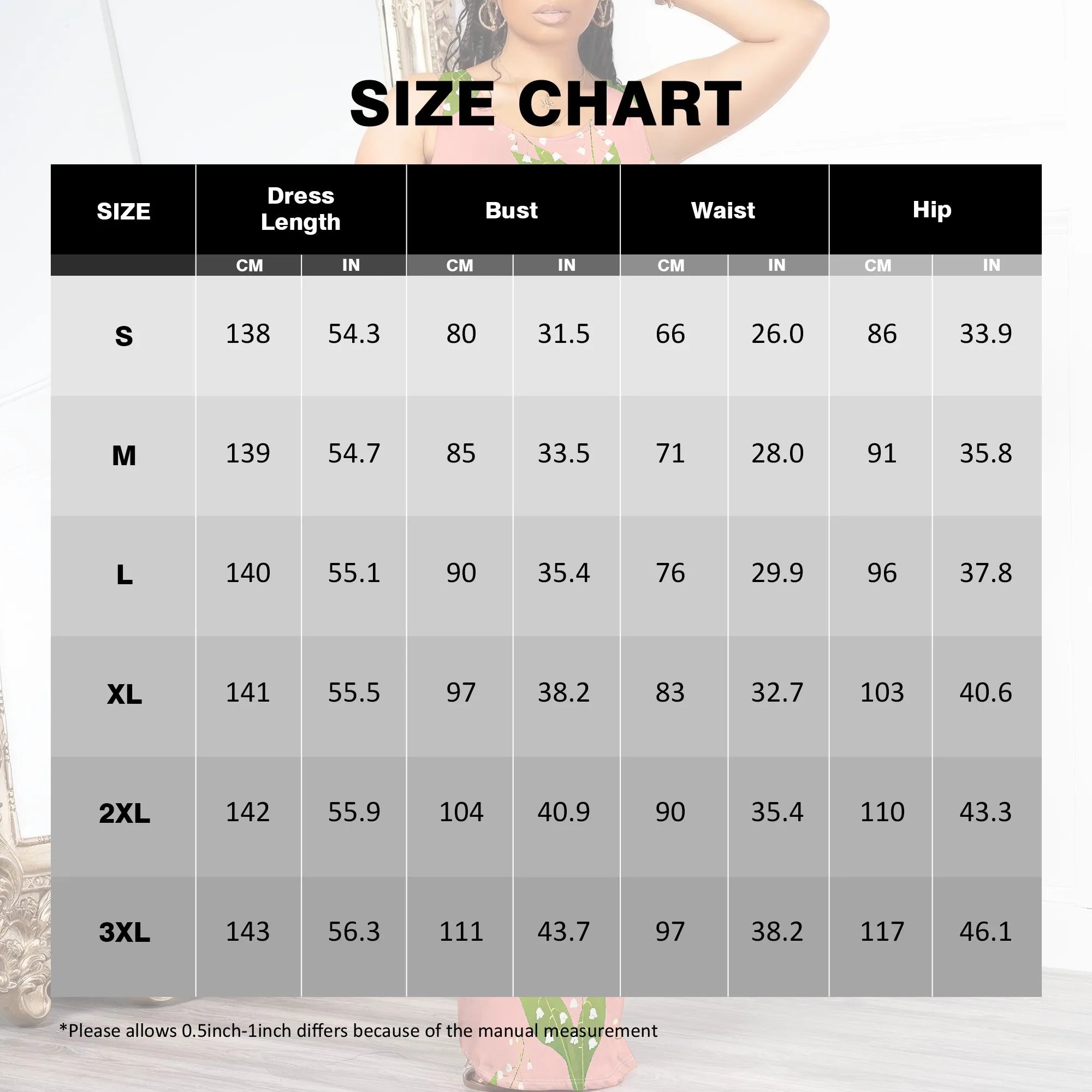 Lily of the Valley Print Maxi Dress Sleeveless Green Leaf Pink Bodycon Long Dress for Women Spring Summer Look