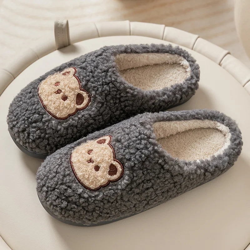 Kids' Slippers House Shoes Cartoon Winter Shoes Home Slipper Warm Anti-Slip Soft Bottom Shoes For Girls Size 36-41
