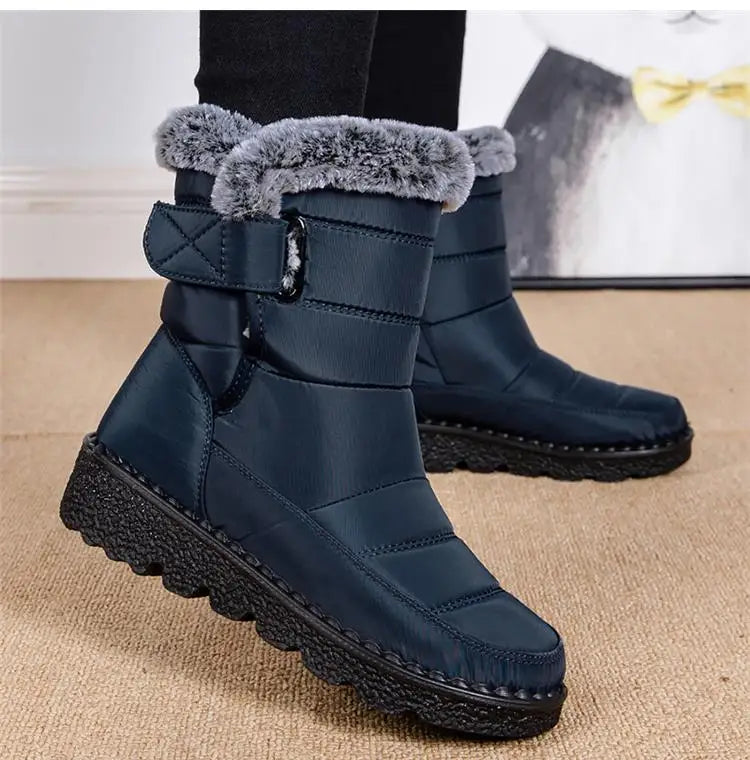 Women's Boots Snow Plus Size Shoes Woman Platform Women Shoes Casual Mid High Boots Platform Winter Girls Boots Botas Mujer