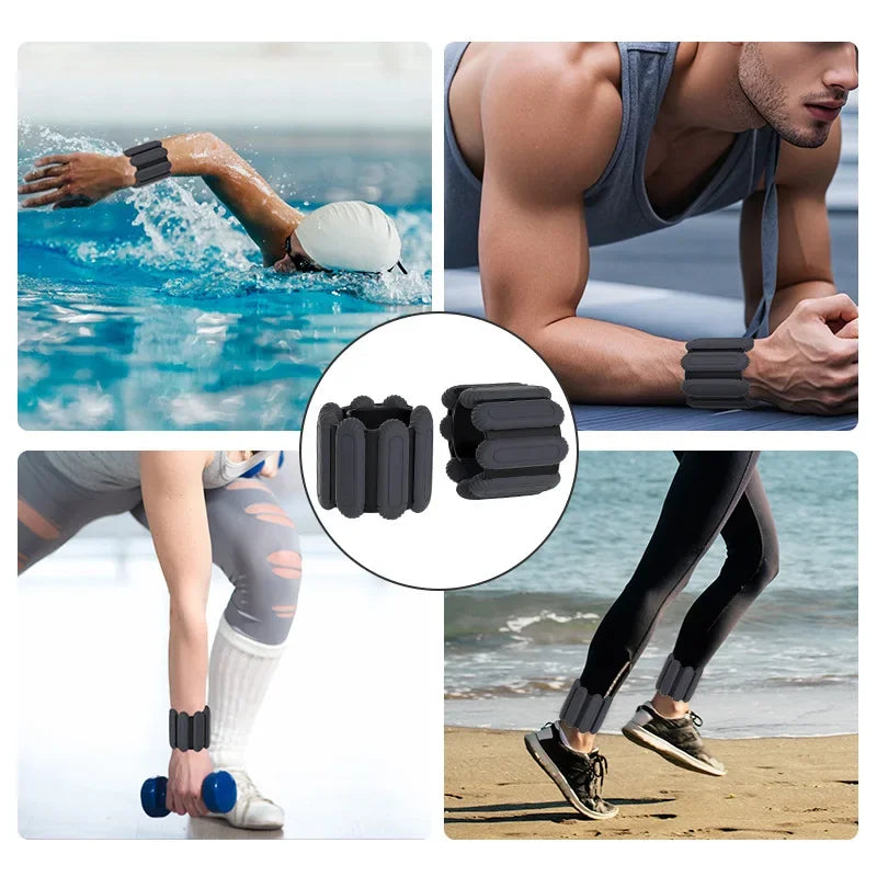 Adjustable Wrist Weight For Home And Outdoor Fitness Exercises - Walking, Running, Yoga & Other Activities