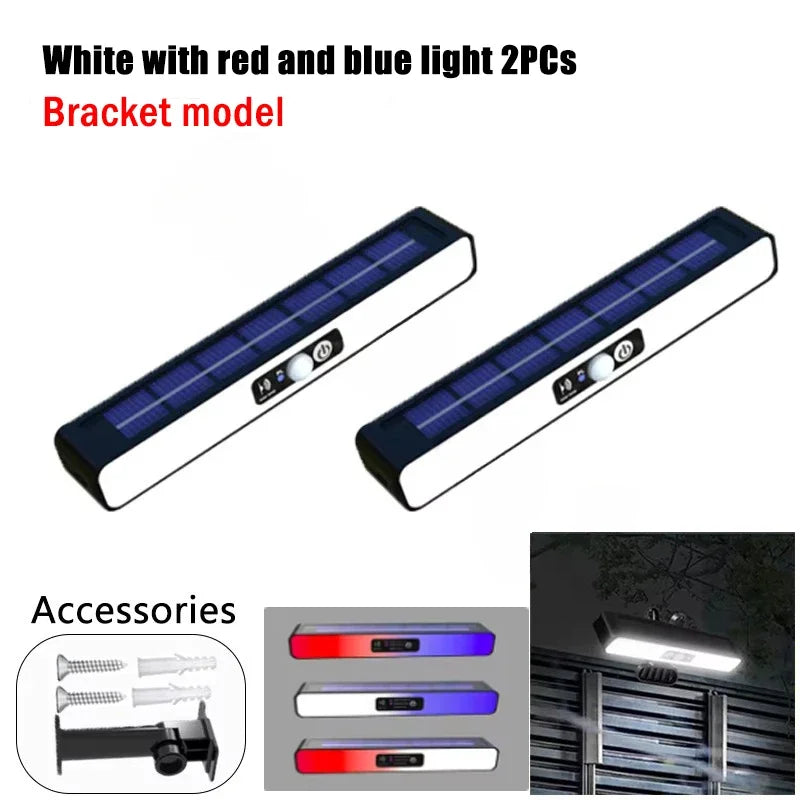 New Clip On Solar Motion Lights Outdoor Waterproof,Solar Fence Lights Outside with 36 LED Portable Solar Powered Security Light