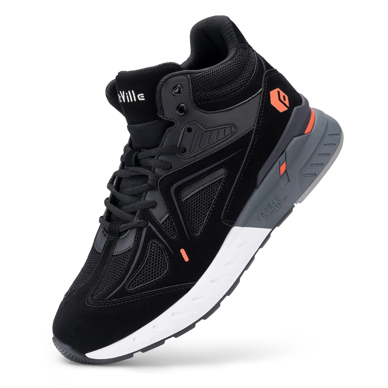 Hoge basketbalschoenen voor heren, verbreed, lichtgewicht, casual sneakers, ademend, voor pijnverlichting bij gezwollen voeten