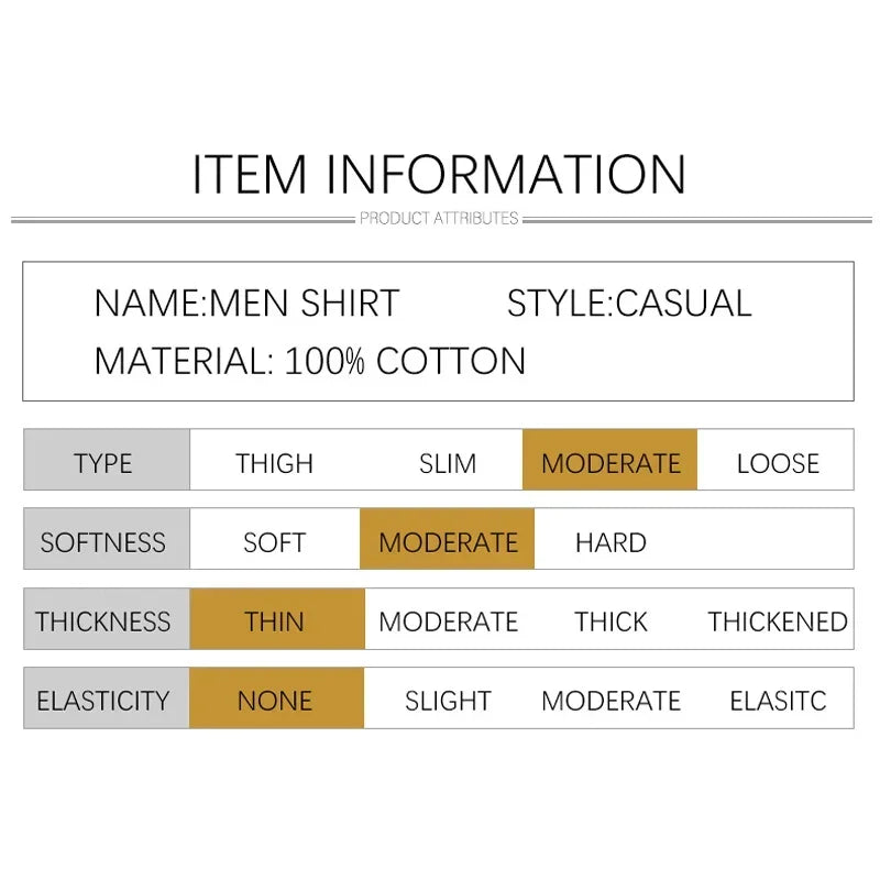 Autumn Long Sleeve Shirt Men's White Shirt Stand Collar Slim Fit Business Work Shirts for Men Plus Size 5XL