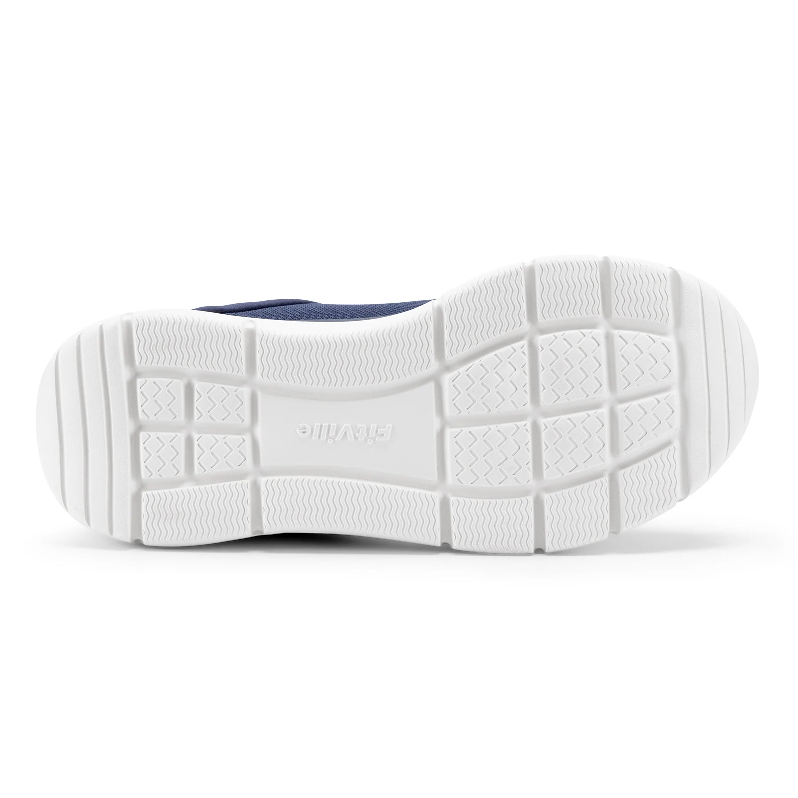 Men's Wide Width Thick Sole Walking Shoes - Lightweight And Breathable Sneakers For Plantar Fasciitis Pain Relieve