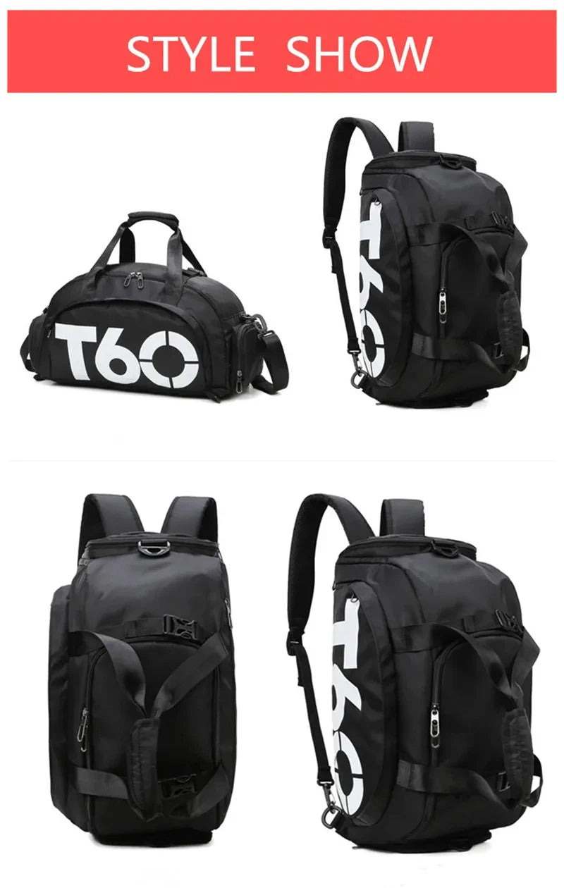 Waterproof Gym And Fitness Bag For Sports Men & Women - Outdoor Portable & Ultralight Large Travel Backpack