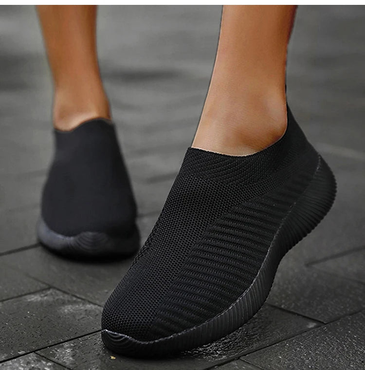 Dames Sneakers Mode Outdoor Dames Schoenen Wandelsneaker Dames Slip On Sok Schoenen Platform Dames Sneaker Zapatos De Mujer
