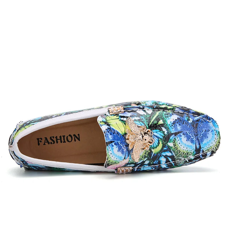 New Blue Casual England Gentleman Loafers for Men Plus Size 47 48 Luxury Brand Mens Italian Moccasins Loafers Business Shoes
