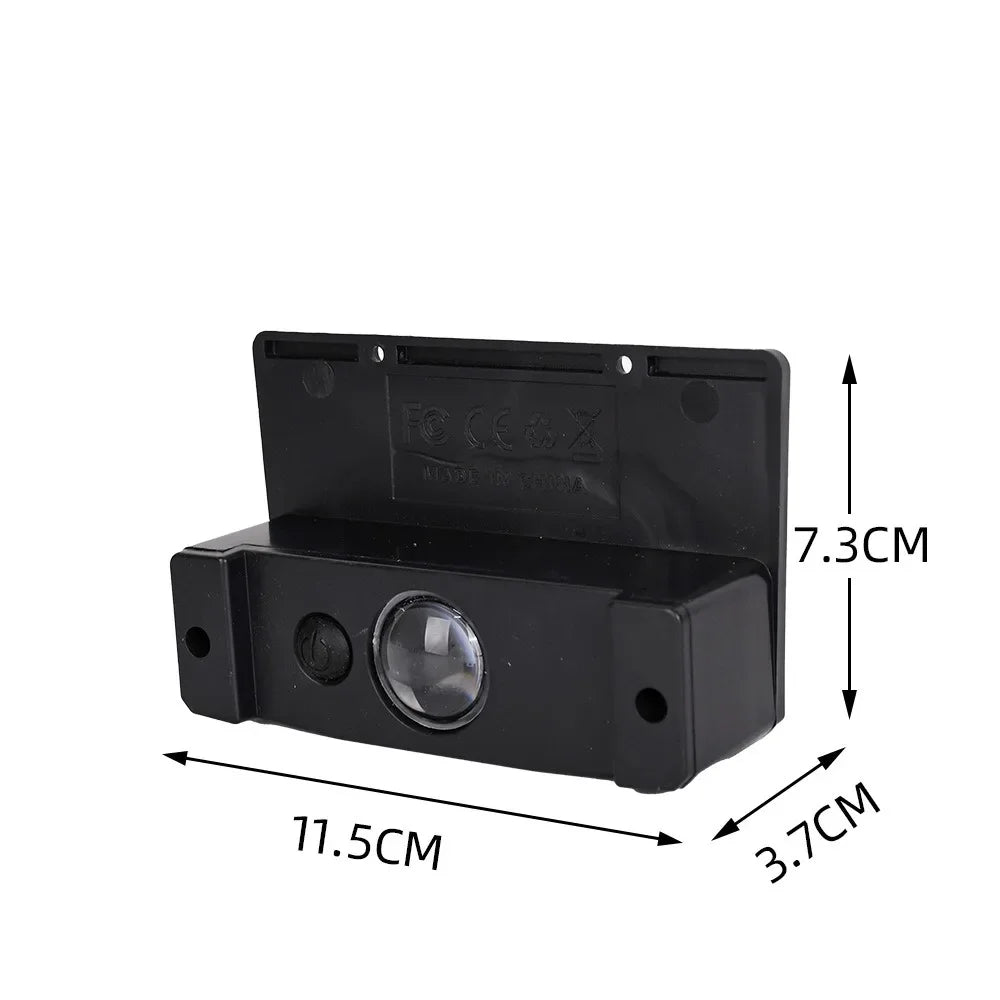 Solar Fence Light Outdoor RGB/Fixed Color Deck Light IP65 Waterproof Solar Outdoor Light for Garden Yard Railing Wall Step Patio