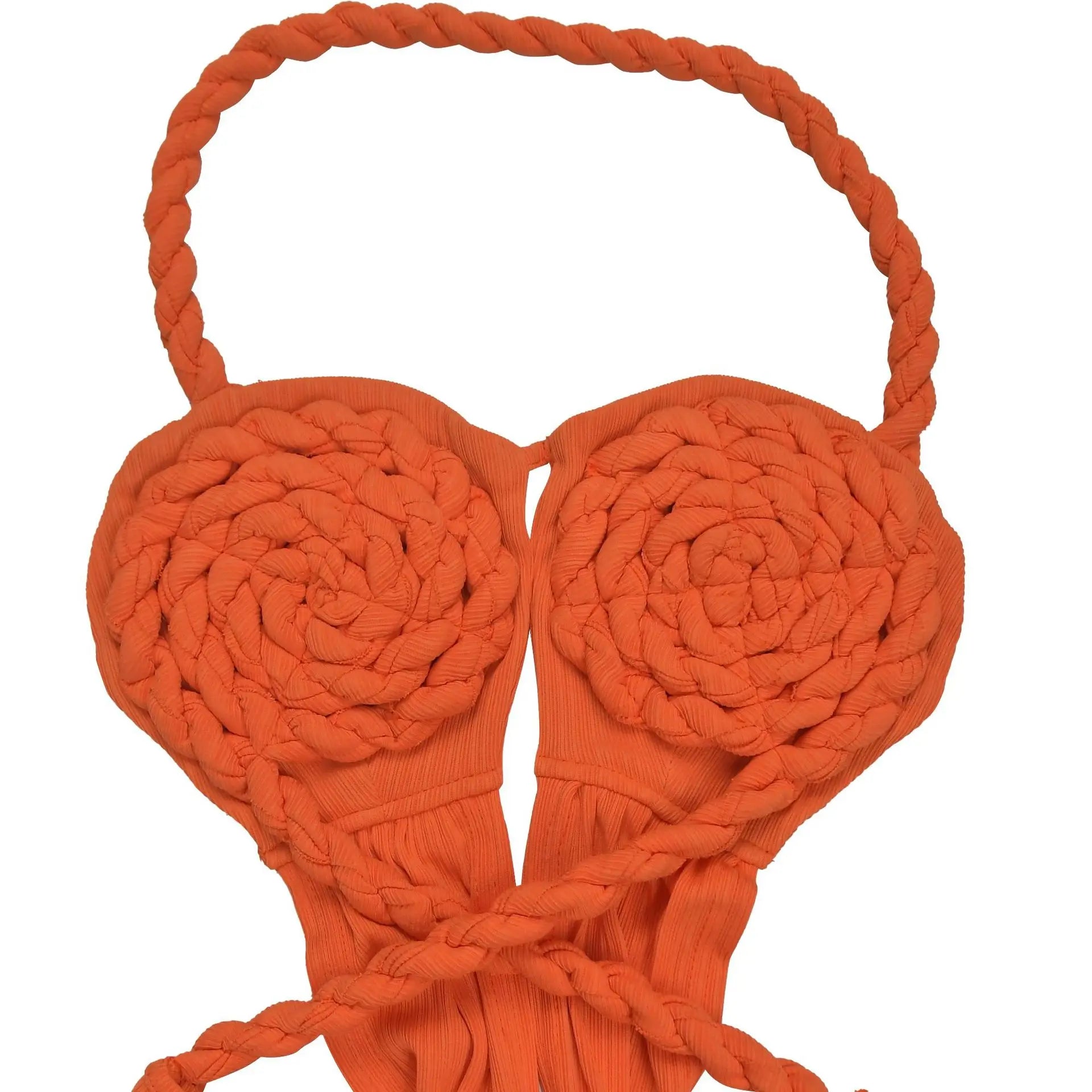 Bohemen gebreide dames maxi-jurk 2025 zomer halter vetersluiting rugloze split schede vestidos strandvakantie gewaad