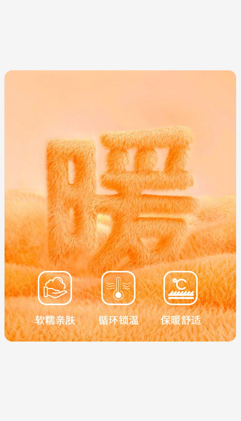 Women's Winter Warm Platform Cotton Plush Slippers Suitable As Fluffy House Footwear With Soft Sole Non-Slip Ladies' Shoe