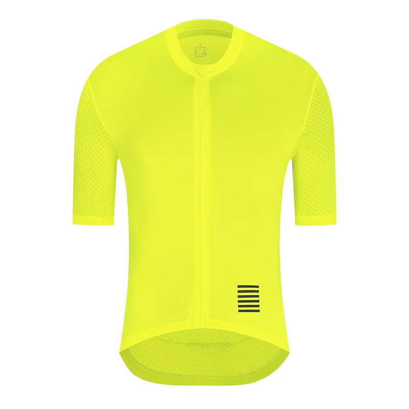 Men's Classic Cycling Jersey Summer Bicycle Pro Team Short Sleeve Shirt Cycling Maillot Road Bike Breathable Clothing