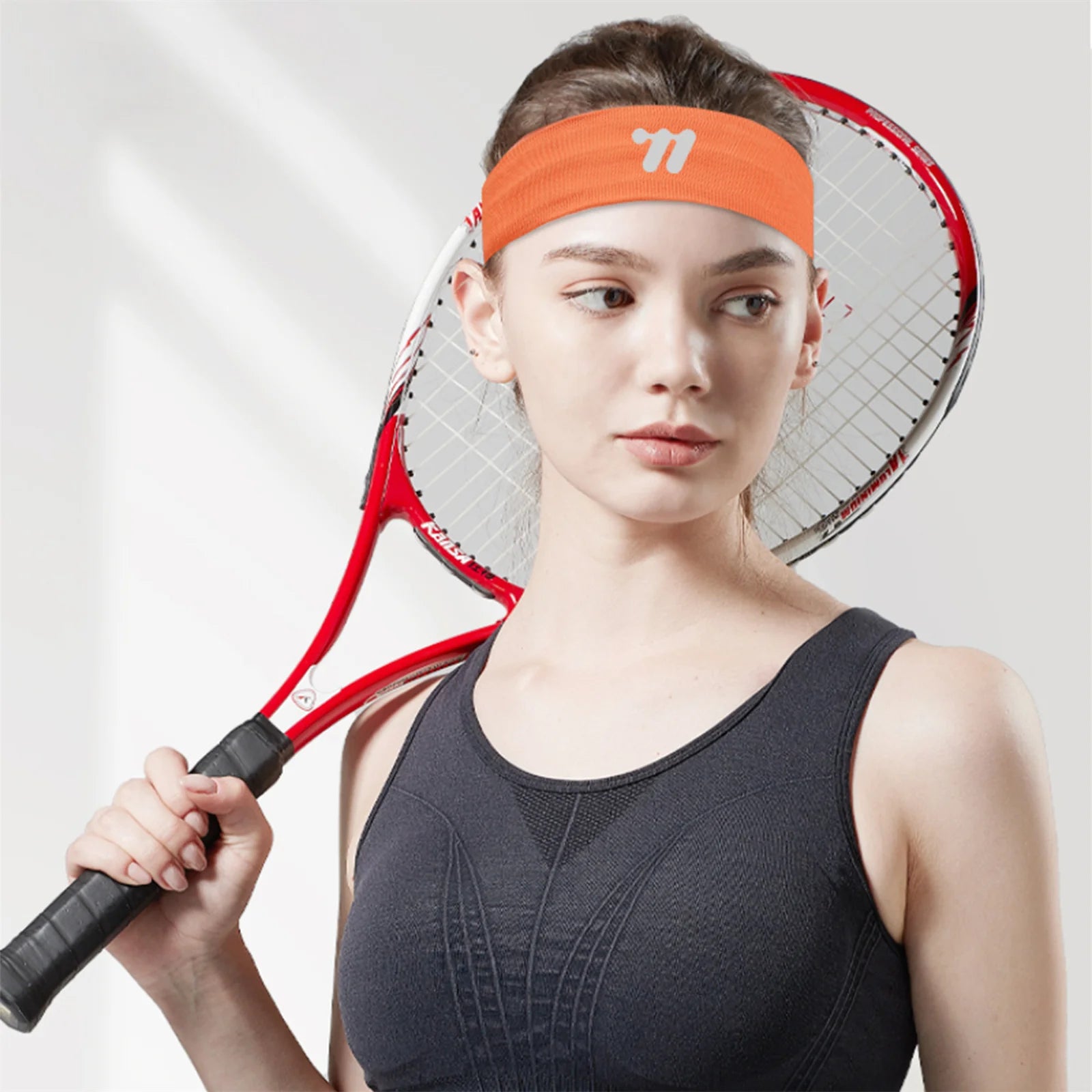 Sport Sweatband Moisture-Wicking Breathable Elastic Headband Fitness Gym Running Basketball Cycling Headscarf