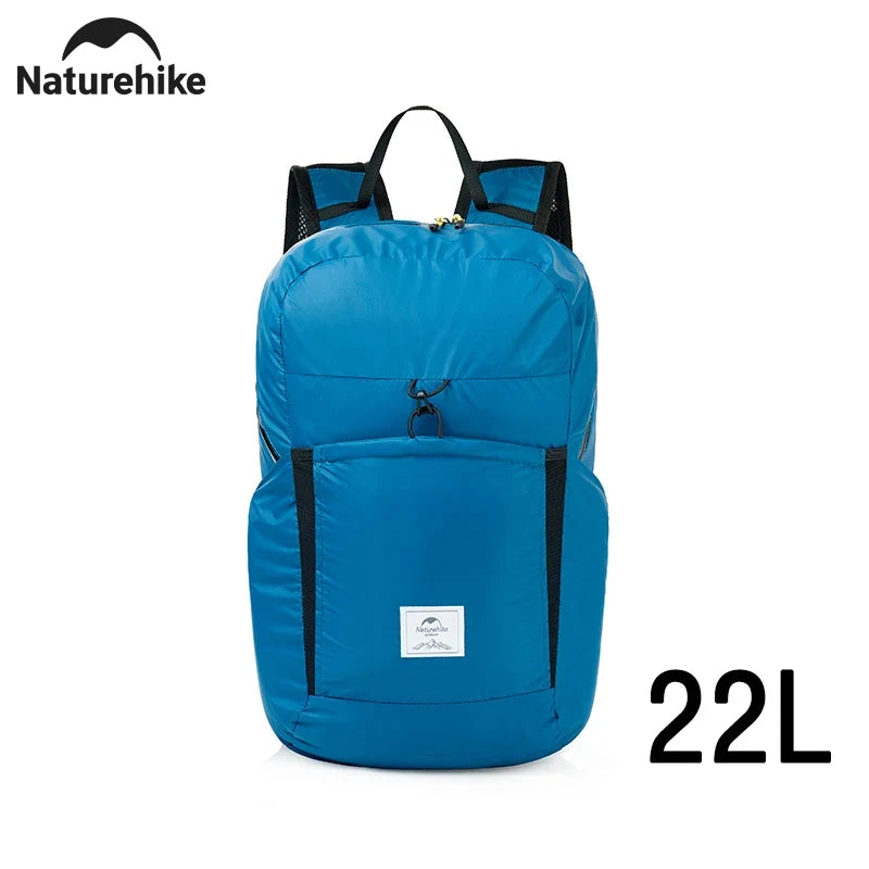 Camping Backpack 18L Capacity Portable Foldable Waterproof Shoulder Bag Men Women Outdoor Travel Hiking Backpack