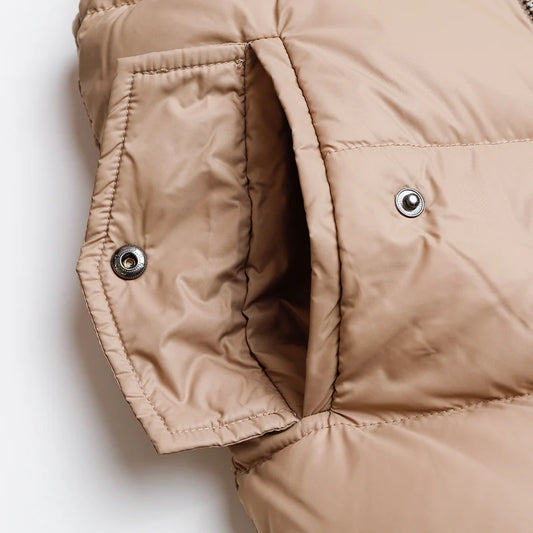 Women's High-Quality Winter Luxury BC Warm & Thick White Duck Down Jackets, Down Vest Coats For Ladies