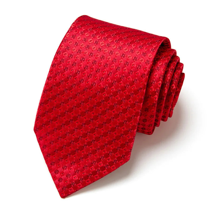 Men's Business Neckties Men's Stripe Plaid Floral Blue Wedding Ties Jacquard Woven Men Neck Jacquard Ties Vintage Accessories