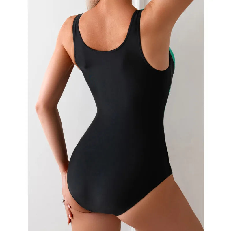 Women’s Push-Up One-Piece Swimsuit – Sexy Slim Fit Swimwear Bodysuit for Beach, Pool & Summer Vacation