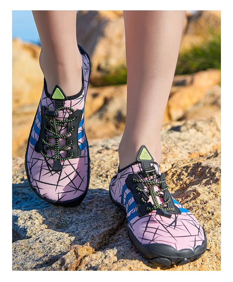 Unisex Quick-Dry Water Shoes – Lightweight Aqua Sneakers for Beach, Swimming, Surfing & Water Sports