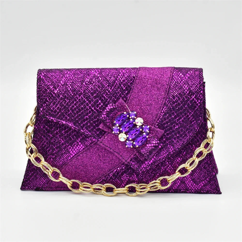 Fashion Italian Shoes with Matching Bags for Nigeria Women Ladies Shoe and Bag Set Latest Designers Luxury Woman Pumps