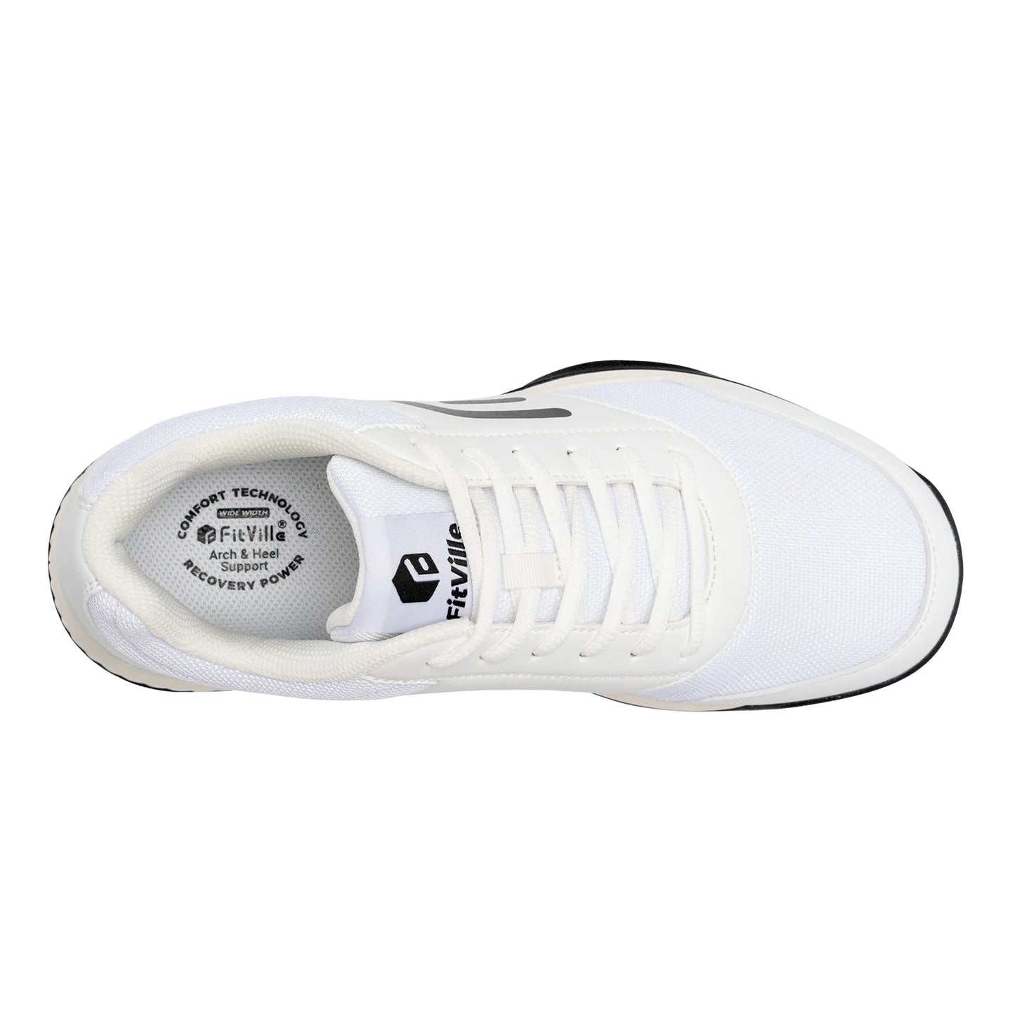 Wide Men's Tennis Shoes Anti-slip Breathable Professional Sneakers Tennis Footwear for Arch support Pain Relief