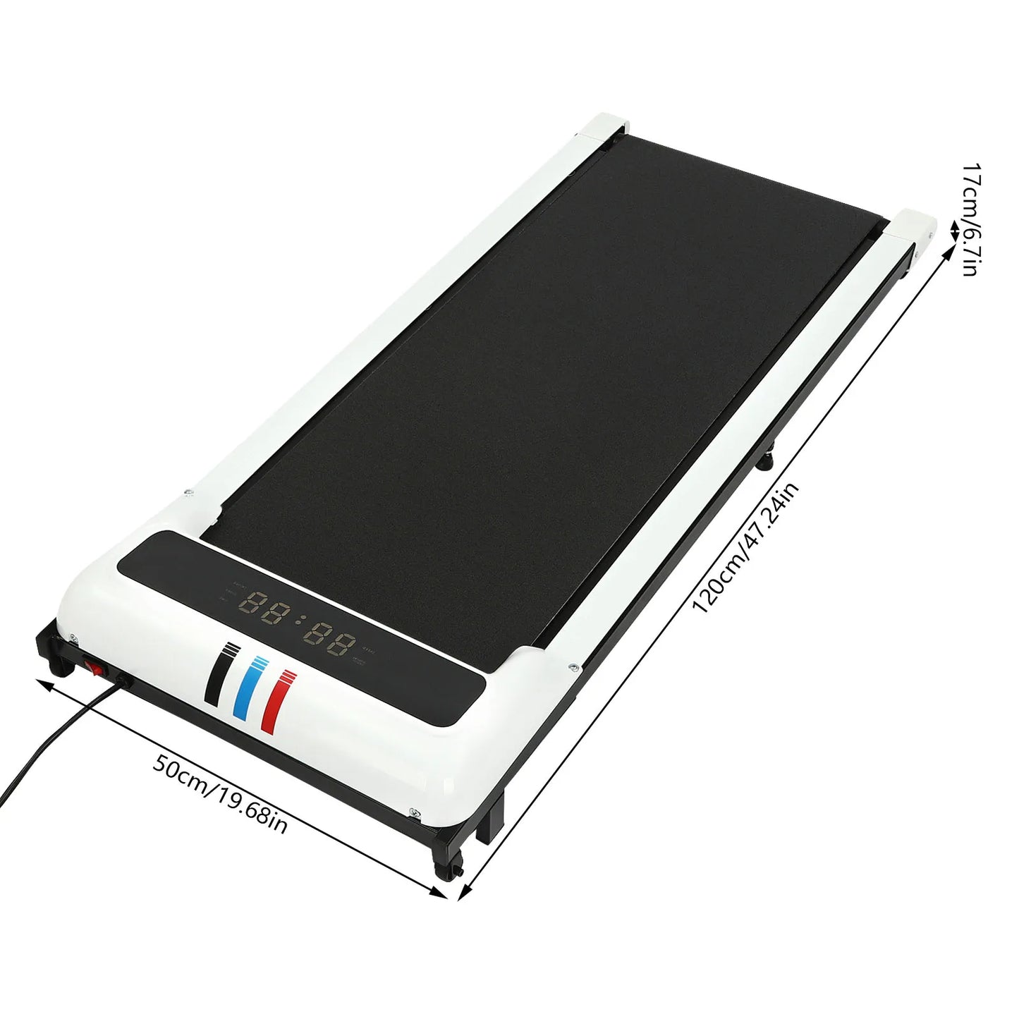 Walking Pad Treadmill for home - 750W Under Desk Treadmill -1.5HP Walking Running Machine, Max. Load-bearing Capacity 150 kg