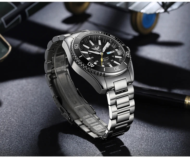 Yelang V1032 Automatic Movement Men Watch 300m 30Bar Waterproof Dive Watches for Man Luminous 44MM  V1032