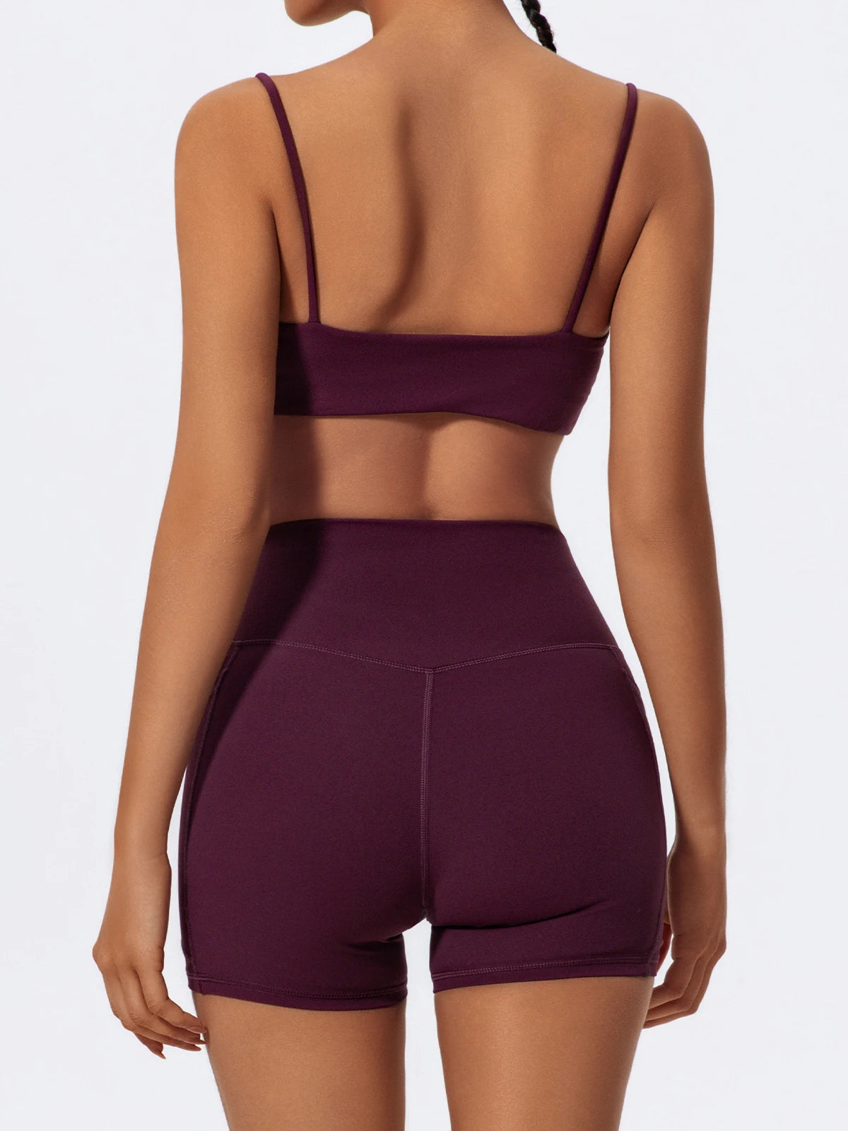 Pockets Workout Gym Legging Women Cycling Shorts Quick-Dry Yoga Clothes Breathable High Waist Sports Shorts Female