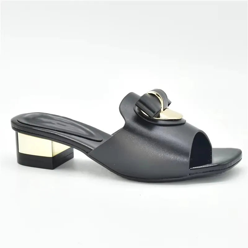 High Quality African Wedding Shoes Summer Slipper for Wedding 2025 Sexy Platform Pumps Rhinestone Fashion Women Wedding Shoes